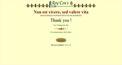 Desktop Screenshot of coxresearcher.com